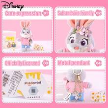 Disney Mặt dây chuyền hình búp bê nhồi bông Judy Hopps chính hãng, móc khóa hình thú nhồi bông mềm mại, quà tặng Giáng sinh cho trẻ em. - Nhiều màu - Xem 12