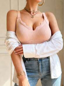 Women's Sexy Pink Bra, Skin-Friendly Gather Underwear, Casual Versatile Mature Charm Elastic Lingerie, Sexy Casual Comfortable Backless Uplift Non-Sagging - Pink - View 6