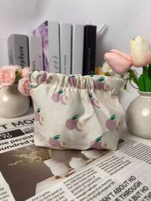 1pc Cute Cartoon Mini Storage Bag, Portable Keychain Pouch, Small Coin Purse, Lightweight Women Cosmetic Bag, Daily Use Small Makeup Bag, Key Organizer - View 10