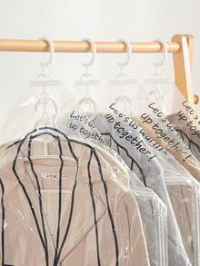 1 túi đựng đồ hút chân không trong suốt kèm móc treo, thích hợp để đựng quần áo, chăn ga gối đệm, đồ dùng trong tủ quần áo và phòng ký túc xá, tiết kiệm không gian, có thể đựng váy, áo sơ mi, áo khoác và đồ dùng học tập. - Trong sáng - Xem 10