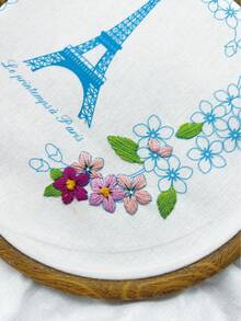 Vintage Embroidery Hoop Set (With Needles) - 3 Sizes Of Round Embroidery Hoops (8.2cm/13.7cm/17.3cm) + 16 Assorted Embroidery Needles, Complete Set For Cross Stitch, Embroidery, DIY Handicrafts - Antique Embroidery Hoop - View 8