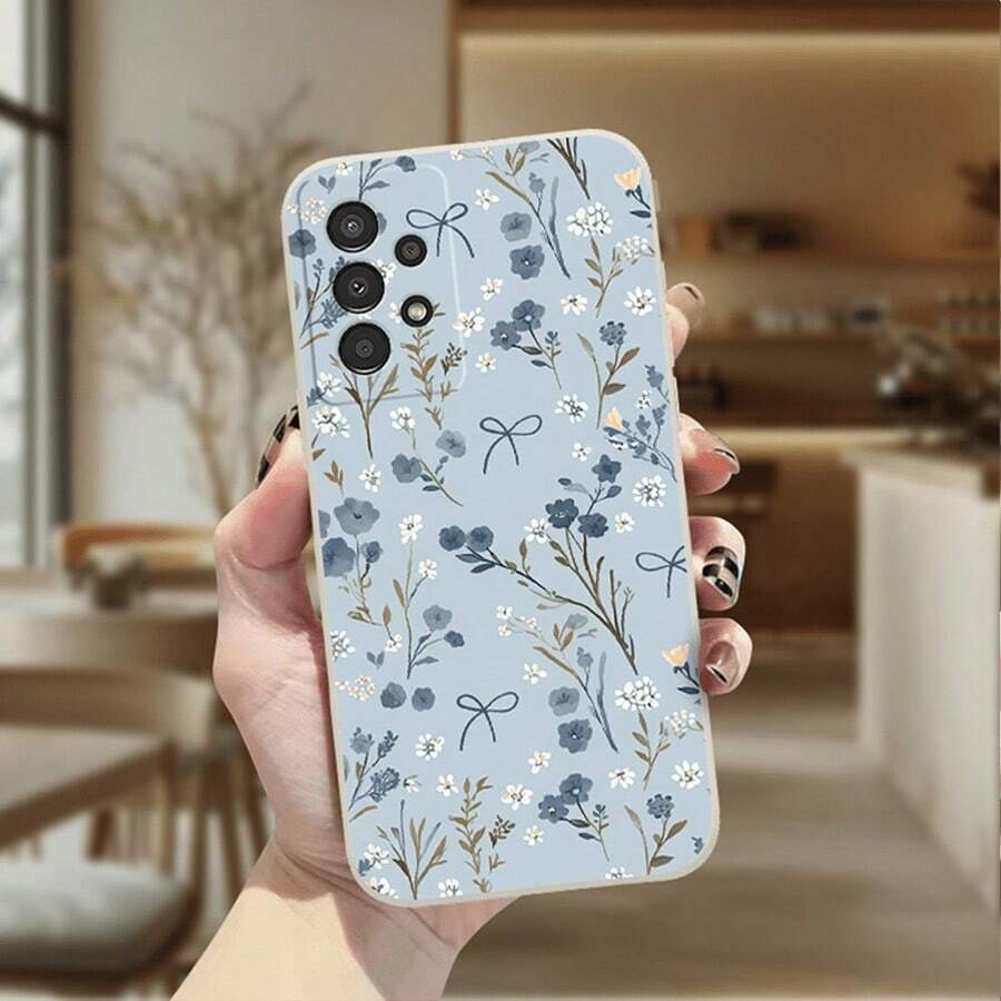 这款花卉图案软壳手机壳兼容三星 Galaxy A14 A24 4G A04 A04S A05 A05S A06 A13 A15 A16 A22 A23 A24 A25 A32 A33 A34 A35 A52 A52S A53 A54 A55 A56 5G、Galaxy S21 S23 S24 25 FE S22 Plus Ultra 以及苹果 17/17 Pro Max 16 15 Pro Max 14 Plus 13 12 11 XS XR X 7。时尚、美观、独特的软壳，是绝佳的节日礼物。 - 彩色 - 查看 1
