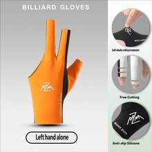 1pc High-Quality Snooker Left/Right Hand 3-Finger Open-Style Billiard Glove, Suitable For Women And Men, Highly Elastic Breathable Non-Slip - Multicolor - View 13