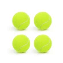 1/4/6pcs High Elasticity Tennis Training Balls, Pet Dog Play & Outdoor Sports Training/Match Balls - Multicolor - View 10