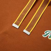 PUMA TEAM JP Sweatshirt TR Unisex Cotton Blend Comfortable Breathable Loose Casual Pullover Sweatshirt 625801-81 - Teak Color - View 4