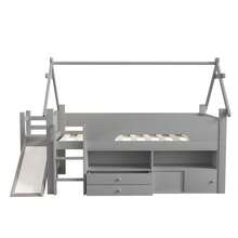 Kids Bed Frames, Headboards & Footboards - Grey + Solid Wood - View 11