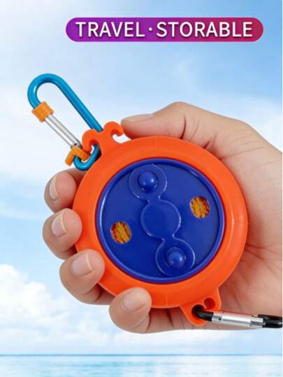 1pc Outdoor Camping Travel Retractable Clothesline, Windproof Non-Slip Easy Installation, Hotel Indoor/Outdoor Invisible Drying Rope, Compact Portable For Clothes Towels Drying, Ideal Gift For Students, Office Workers, Camping Enthusiasts, Thanksgiving, Christmas, Birthday