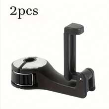 1pc Multi-Function Backseat Phone Holder - 360° Rotatable Holder, Headrest Hidden Design, Car Clip - Enhance Your Driving Convenience And Entertainment - Multicolor - View 19