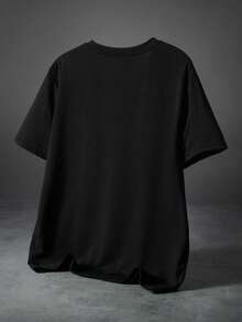 Disney Kids' Clothing - 200g Heavyweight Short Sleeve - Mickey, Minnie, Donald Duck Family Set - Four-Person Family Travel T-Shirt - 黑色 - 查看 3