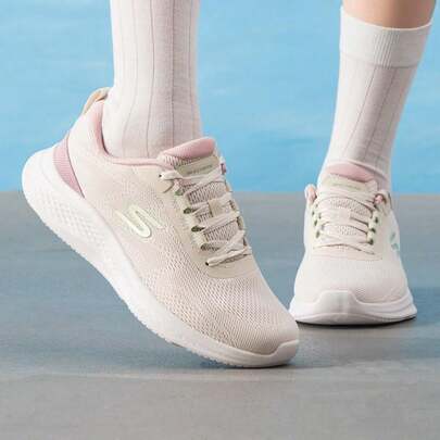 Skechers Giày chạy bộ SKECH-LITE PRO 2.0, giày chạy bộ ngoài trời dành cho nữ, trọng lượng nhẹ và êm ái, mã sản phẩm 150620-NAT