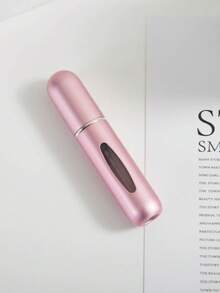 1pc Glass Perfume Spray Bottle Rose Gold Aluminum Spray Nozzle Perfume Separate Bottle Press Empty Bottle 10ml,It Is Recommended To Use A Dropper To Fill Perfume - Multicolor - View 4