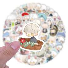 Cute Big Head Stickers, Suitable For Decorating Stationery, Water Cups, Luggage, Refrigerators, Skateboards, Guitars - Multicolor - View 6