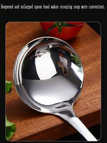 4pcs/6pcs Imitation Peachwood Kitchen Utensil Set, Non-Stick Spatula, Spoon, Ladle, Cooking Tools For Home Use - Silver - View 4