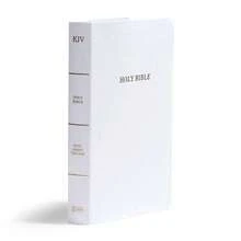 KJV Gift And Award Bible, White Imitation Leather, KJV Holy Bible, Red Letter, Pure Cambridge Text, Presentation Page, Ribbon Marker, Easy-To-Read Bible MCM Type - Default - View 8