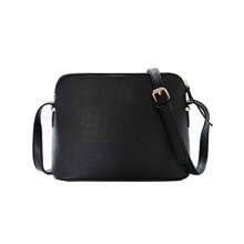 Túi đeo chéo đa năng, túi đeo hông nhẹ có thể điều chỉnh với nhiều ngăn khóa kéo. - màu đen - Xem 2