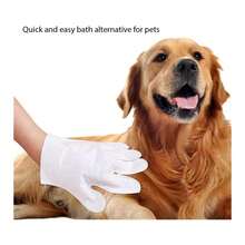 25Pcs Disposable Wet Wipes Unscented Premoistened Hypoallergenic Body Cleansing Wipes Adults, Camping, Travel, Gym Elderly Care Glove - Shaped - 預設 - 查看 3