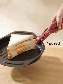 多功能耐热夹 - 硅胶防滑手柄，符合人体工学的隔热垫支架，厨房食品加工工具，微波炉蒸笼夹，多用途碗夹，空气炸锅夹，耐热手柄，耐热碗夹，烤箱锅夹 - 彩色 - 查看 2