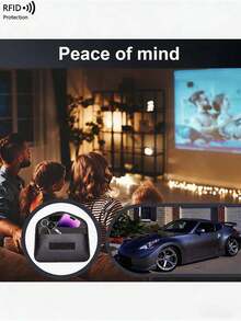 RFID Signal Blocking Bag, Car Key Fob Protector, Anti-Theft Anti-Loss Key Holder, Mobile Phone Signal Shielding, Anti-Tracking Anti-Hacking, Credit Card Anti-Skimming - Black - View 10