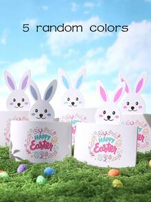 5pcs/Set Rabbit Cards-Holiday/Party Activities & Supplies Decoration Easter , Etc. - Multicolor - View 12