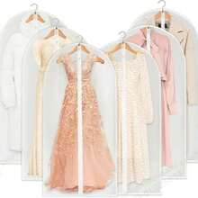 Túi chống bụi cho quần áo, túi đựng bụi, túi treo chống bụi trong suốt dùng trong gia đình, túi chống bụi cho quần áo và vest có thể giặt được. - Nhiều màu - Xem 2