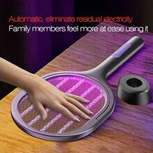 六合一可伸缩灭蚊拍电蚊灯灭虫棒，家用可伸缩手柄，500mAh - 多色 - 查看 10