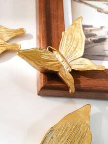 4 buc. decor de perete în formă de fluture, decorare pentru casă, decor pentru cameră, artă murală, cadou de ziua de naștere și absolvire - Multicolor - Vizualizare 9