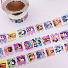 New K-POP Witch Girl Group Curly Tape, Versatile Cartoon Creative Stickers For Scrapbooking And Journaling - Multicolor - View 4