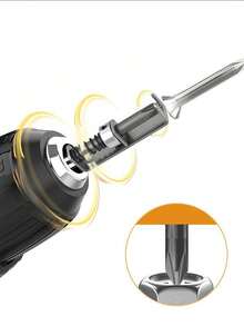 Spring Positioning Batch, Spring-Type Screw Fixing Drill Bit, One-Handed Operation, Universal Screw Fixing Tool, Cross Electric Screwdriver Bit, Electric Tool Accessories - Electric Screwdriver Bits - View 2
