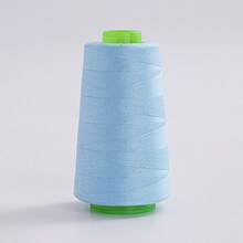 1/3/4/6pcs Elastic Lockstitch Sewing Thread Set, 3000 Yards Polyester Spool, Suitable For Elastic Fabrics Like Swimwear, Lingerie, Knitwear, Socks (Accessory Color Random) - Monochrome - View 31