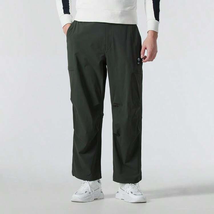 Under Armour Men's Casual Sweatpants, Comfortable Loose Fit Workout Pants, Daily Commute, Style No. 1387984-310 - Dark Green - View 1
