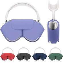 1pc Max Headphone Leather Case, Headphone Protective Cover Compatible With Airpods Max - Multicolor - View 2