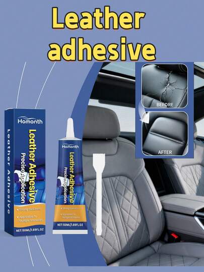 Leather Adhesive, Precise Application Convenient Leather Repair Glue For Car