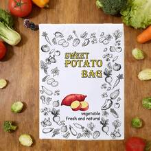 Potato Storage Bag - Sweet Potato Storage Bag - Onion Fresh Keeping Bag - Asparagus Storage Bag Set - Potato/Onion/Garlic Storage Bag - Say Goodbye To Messy Kitchen - Organized Storage - Prevent Sprouting - Portable Vegetable Storage Bag - Perfect For Picnics - White - View 7