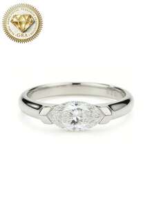 1pc Women's Engagement Ring, Devil's Eye & Horse Eye Design Ring, 2.7g 925 Sterling Silver, 1 Carat Moissanite, Bohemian & Elegant, Engagement, Proposal, Wedding Anniversary, Valentine's Day Gift, Comes With Moissanite Certificate And Deluxe Gift Box - 1ct Moissanite - View 12