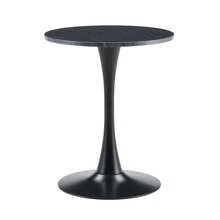 Dining Tables - Black + Medium Density Fiberboard + Metal - View 5