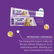 Pet Eye Tear Stain Remover Cream, Gentle Tear Stain Cleaner For Cats And Dogs, Convenient Daily Care - View 8