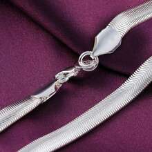 925 Sterling Silver Fashion Necklace, Daily Wear Gift For Women - Silver - View 6
