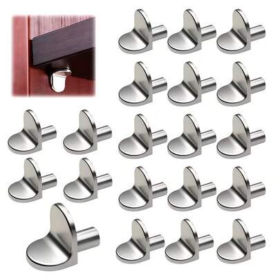 Zinc Alloy Shelf Brackets Made Of Thickened Material, With Strong Load-Bearing Capacity, Easy Installation, Can Stably Support Various Shelves, Widely Applicable To Wardrobes, Cabinets And Other Furniture, With Durability And Aesthetics.