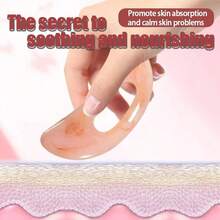 Gua Sha Massage Tool With Handle Resin Massager Scraping Board For Body Shaping Muscle Neck Back Face Gua Sha Massage Tool Body - Multicolor - View 3