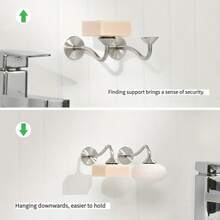 [Magnetic Soap Dish] Stainless Steel Magnetic Soap Dish | Hole-Free Wall-Mounted, Easy To Stick And Install, Suitable For Shower, Kitchen, Bathroom - Magnetic Soap Holder - View 5