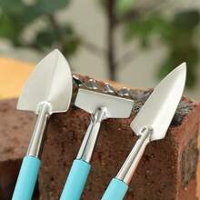 1套3件/4件园艺手工具迷你铲子耙子庭院花卉种植栽培除草移栽挖掘 - 園藝工具 - 查看 9