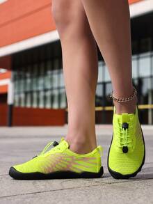 Women's Barefoot Shoes Suitable For Creek, Beach, Swimming, Fitness, Hiking, Beach Volleyball, Surfing, Non-Slip, Quick-Drying - Green - View 4