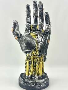 1 chiếc tượng cánh tay máy cơ khí phong cách Cyberpunk tương lai, lòng bàn tay đen, giá đỡ tay cầm chơi game, giá đỡ tai nghe, vật trang trí bàn làm việc, món quà lý tưởng cho game thủ và nam giới, thích hợp cho Halloween, Giáng sinh, kỷ niệm, Lễ Tạ ơn và các dịp khác. - Nhiều màu - Xem 5