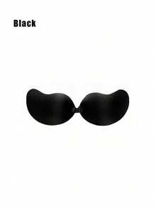 2片隐形胸罩花瓣，无肩带聚拢文胸，可重复使用的自粘胸罩罩杯，适合露背连衣裙，夏季婚礼内衣 - 彩色 - 查看 30