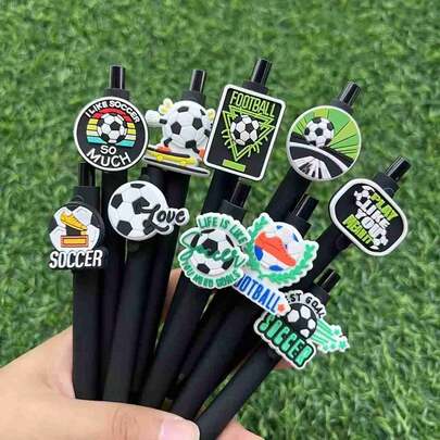 1支全新2026年顶级足球比赛圆珠笔，2026年美国、加拿大、墨西哥世界杯足球赛热门球迷周边商品，小礼物！复活节彩蛋设计与足球徽章设计相结合，充满创意，书写流畅，兼具美观与实用性。