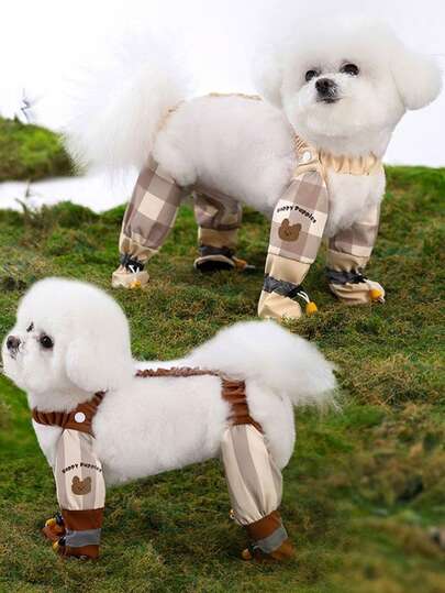 Lightweight Dog Clothes For Spring & Summer, Waterproof Outfits For Small Dogs Like Teddy, Poodle, Schnauzer