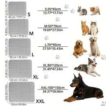 1PC Pet Cooling Pad Ceiling! Washable + Non-Slip Bottom | Large Dog Cooling Bed + Cat Ice Mat, Extra Large Pet Cooling Pad Suitable For Cats And Dogs - Multicolor - View 3