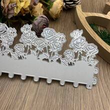 New Cutting Dies 2026 New Arrivals Wedding Rose Lantern Metal Cut Dies For DiY Scrapbook Handicrafts Dies - JW242 - View 10