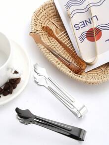 1个不锈钢方形糖/冰块夹，冰块夹，热毛巾夹 - 查看 9