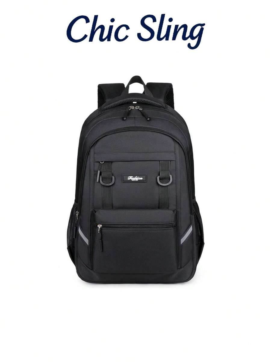 SHILAN Business Commuting Backpack, Large-Capacity Computer Backpack, Wear-Resistant And Water-Repellent Travel Bag Multi-Pocket Student Schoolbag, Can Hold A 15.6-Inch Computer, Dual-Purpose Bag For Commuting / School / Business Trips - Multicolor - View 1